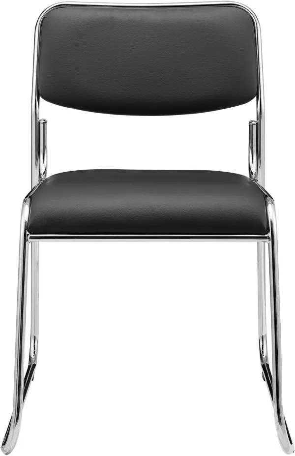Chrome office visitor chair - Image 3