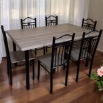 Wood-Look Dining Table